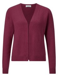 Rich & Royal Kardigan w kolorze czerwonym rozmiar: L. Czerwone swetry Rich & Royal, l, bez wzorów, bez ramiączek. Za 299.95 zł.