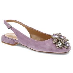 Fioletowe Czółenka Alma En Pena Damskie Eleganckie Obuwie. Fioletowe czółenka Alma En Pena, na lato, bez wzorów, ze skóry, eleganckie, bez obcasa, na obcasie, bez zapięcia. Za 439.00 zł.