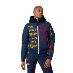 Kurtka narciarska Rossignol JCC damska W Yety Fleecy Bomber JKT granatowa. Niebieskie kurtki narciarskie Rossignol, na zimę, m, bez wzorów, bez kaptura, narciarskie. W wyprzedaży za 2,716.60 zł.