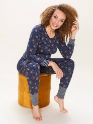 Charlie Choe Bluza "Wandering nights" w kolorze granatowym rozmiar: XS. Niebieskie bluzy Charlie Choe, xs, bez wzorów, bez ramiączek, bez kaptura. Za 41.79 zł.