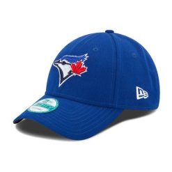 Czapka z daszkiem New Era MLB Toronto Blue Jays. Niebieskie czapki z daszkiem New Era, bez wzorów, sportowe. Za 186.00 zł.