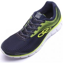 Buty do Biegania Olympikus Proof Navy-Lemon 38. Niebieskie buty do biegania OLYMPIKUS, bez wzorów, z materiału, bez zapięcia, do biegania. Za 254.99 zł.