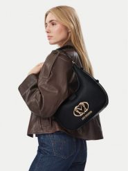 LOVE MOSCHINO Torebka JC4210PP0PKB0000 Czarny. Czarne torebki klasyczne Love Moschino, bez wzorów, ze skóry, bez dodatków. Za 949.99 zł.