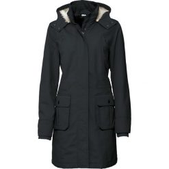 Parka bawełniana ocieplana bonprix czarny. Płaszcze marki bonprix. Za 239.99 zł.