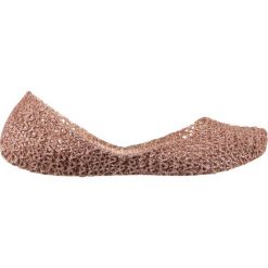 Baleriny Melissa Campana Papel VII AD Beige Glitter 22 010380, Róż, Guma. Czerwone baleriny Melissa, z aplikacjami, z gumy, bez obcasa, bez zapięcia. W wyprzedaży za 299.00 zł.