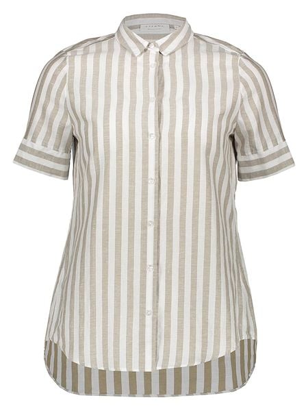 Eterna Koszula - Regular fit - w kolorze biało-beżowym rozmiar: 40. Białe koszule Eterna, bez wzorów, z bawełny, bez kołnierzyka, bez ramiączek. Za 91.77 zł.