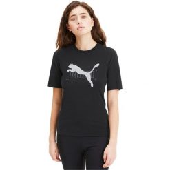 Koszulka Puma Nu-tility T-shirt, Kobiety. Czarne t-shirty sportowe Puma, s, bez wzorów, z bawełny, bez ramiączek. Za 190.00 zł.