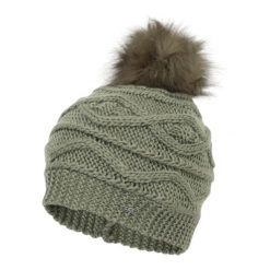 Czapka Damska Pompon Remind II. Zielone czapki zimowe Dare 2b, bez wzorów, sportowe. Za 40.99 zł.