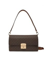 MICHAEL Michael Kors Torebka 32S5G9XC8O Brązowy. Brązowe torebki klasyczne MICHAEL Michael Kors, bez wzorów, ze skóry, bez dodatków. Za 859.99 zł.