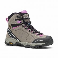 Damskie buty trekkingowe Trezeta Drift WP. Brązowe trekkingi Trezeta, bez wzorów, z tkaniny, bez zapięcia, trekkingowe. Za 519.90 zł.