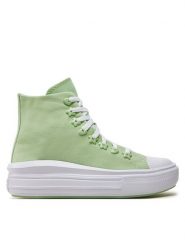 Converse Trampki Chuck Taylor All Star Motion Platform Stars A08100C Zielony. Zielone trampki Converse, bez wzorów, z materiału, retro, bez zapięcia. Za 269.99 zł.