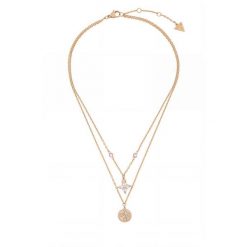 Naszyjnik Guess. Żółte naszyjniki Guess, złote. Za 349.99 zł.