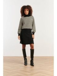 Smashed Lemon Spódnica w kolorze czarnym rozmiar: XXL. Czarne spódnice Smashed Lemon, na co dzień, xxl, bez wzorów, midi, proste. Za 104.99 zł.