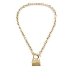 Naszyjnik JACQUEMUS. Żółte naszyjniki JACQUEMUS, złote. Za 739.99 zł.