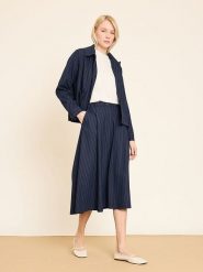 BGN Spódnica w kolorze granatowym rozmiar: 36. Niebieskie spódnice BGN, na imprezę, bez wzorów, midi. Za 130.99 zł.