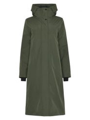 Didriksons Parka "Selina" w kolorze khaki rozmiar: 44. Brązowe płaszcze Didriksons, bez wzorów, bez kaptura. Za 817.99 zł.