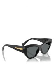 Vogue Okulary przeciwsłoneczne 0VO5607S 53 W44/81 Czarny. Czarne okulary przeciwsłoneczne Vogue, bez wzorów, z tworzywa sztucznego. Za 469.99 zł.