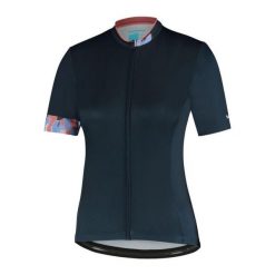 Damska koszulka z krótkim rękawem MIZUKI, grafitowy. Brązowe t-shirty sportowe Shimano, bez wzorów, bez ramiączek, rowerowe. Za 306.65 zł.