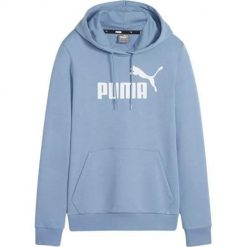 Bluza sportowa damska Puma Ess Logo. Bluzy z kapturem Puma, l, bez wzorów, z kapturem. Za 215.59 zł.