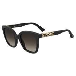 Okulary przeciwsłoneczne MOSCHINO MOS178/S 807 HA dla kobiet, rozmiar 52 mm. Brązowe okulary przeciwsłoneczne MOSCHINO, bez wzorów. Za 736.00 zł.