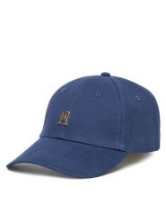 Tommy Hilfiger Czapka z daszkiem Elevated Chic AW0AW17631 Granatowy. Niebieskie czapki z daszkiem Tommy Hilfiger, bez wzorów, z bawełny. Za 219.99 zł.