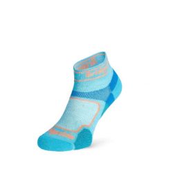 Skarpety do biegania Bridgedale UL T2 COOLMAX SPORT LD. Niebieskie skarpetki Bridgedale, bez wzorów, z elastanu. Za 69.99 zł.