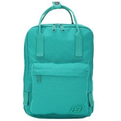 Plecak sportowo-turystyczny dla dorosłych Saint Louis Backpack pojemność 14 L. Zielone plecaki Skechers, bez wzorów, bez dodatków. Za 79.99 zł.
