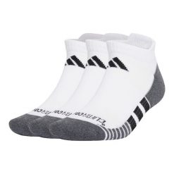 Niskie skarpetki z amortyzacją Performance CLIMACOOL 3 pary. Białe skarpetki adidas, bez wzorów, z materiału. Za 59.95 zł.