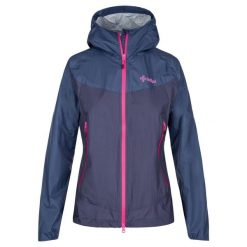 Damska kurtka outdooroowa Kilpi HURRICANE-W. Niebieskie kurtki do biegania Kilpi, xs, bez wzorów, bez kaptura, do biegania. Za 462.99 zł.
