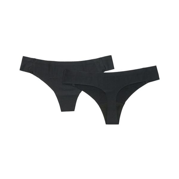 Stringi damskie Athlecia Alax (x2). Czarne stringi Athlecia, bez wzorów, z elastanu. Za 147.00 zł.