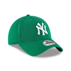 Czapka z daszkiem New Era 9TWENTY MLB Core Classic 2.0 New York Yankees. Zielone czapki z daszkiem New Era, bez wzorów, z bawełny. Za 167.50 zł.