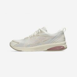 Buty sportowe damskie ASICS Gel Quantum Kei. Brązowe buty treningowe ASICS, bez wzorów, z materiału, bez zapięcia, trekkingowe. Za 449.99 zł.