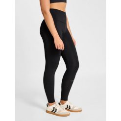Damskie legginsy Hummel Hiit Intensity. Czarne legginsy Hummel, bez wzorów, sportowe. Za 294.50 zł.