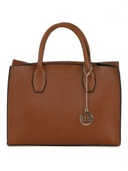 Mia Tomazzi Skórzana torebka "Lovanio" w kolorze jasnobrązowym - 32 x 25 x 14 cm rozmiar: onesize. Brązowe torebki klasyczne Mia Tomazzi, bez wzorów, z materiału, przez ramię, bez dodatków. Za 319.67 zł.
