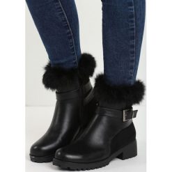 Czarne Botki Tippet. Botki marki Born2be. Za 59.99 zł.