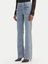 Morgan Jeansy 241-POLEN1 Niebieski Bootcut Fit. Niebieskie jeansy Morgan, bez wzorów, z bawełny. Za 349.99 zł.