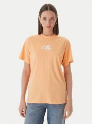 HUGO T-Shirt Vintage 50560770 Pomarańczowy Regular Fit. Brązowe t-shirty Hugo, s, bez wzorów, z bawełny, vintage, bez kołnierzyka, bez ramiączek. Za 199.99 zł.