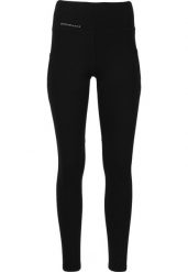 Damskie legginsy z kieszenią Endurance Tathar. Czarne legginsy Endurance, bez wzorów, z nylonu, eleganckie, długie. Za 257.50 zł.