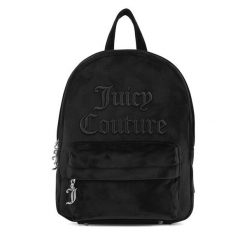 Plecak Juicy Couture. Czarne plecaki Juicy Couture, bez wzorów, bez dodatków. Za 339.99 zł.