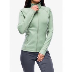 Bluza rozpinana damska Montane Protium Jacket. Zielone bluzy Montane, na zimę, l, bez wzorów, sportowe, bez ramiączek, bez kaptura. Za 230.99 zł.