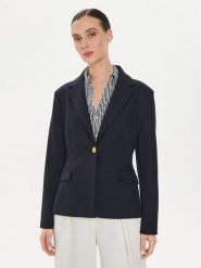 Tommy Hilfiger Marynarka WW0WW42246 Granatowy Slim Fit. Niebieskie marynarki i żakiety Tommy Hilfiger, bez wzorów, z wiskozy, bez ramiączek. Za 639.99 zł.