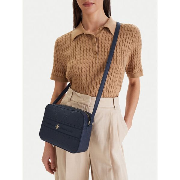Torebka Beverly Hills Polo Club. Niebieskie listonoszki Beverly Hills Polo Club, bez wzorów, bez dodatków. Za 148.99 zł.