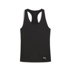 Damska koszulka bez rękawów TAD ESSENTIALS o kroju bokserki PUMA Black. Czarne bokserki damskie Puma, bez wzorów. Za 109.00 zł.