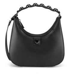 Torebka Badura. Czarne torebki klasyczne Badura, bez wzorów, klasyczne, bez dodatków. Za 199.99 zł.