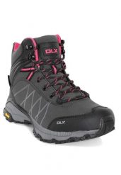 Dlx Arlington II - damskie buty trekkingowe, charcoal. Czerwone trekkingi Trespass, bez wzorów, z softshellu, bez zapięcia. Za 516.99 zł.