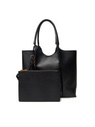 Aldo Torebka Kylana 13933670 Czarny. Czarne shopper bag Aldo, bez wzorów, ze skóry, bez dodatków. Za 229.99 zł.