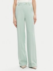 Maryley Spodnie materiałowe 25EB537/M26/43SP Zielony Regular Fit. Zielone spodnie materiałowe Maryley, bez wzorów, z materiału. Za 199.99 zł.