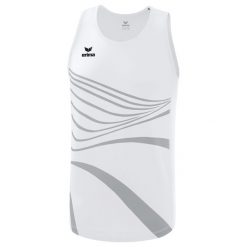 Dziecięcy tank top Erima Racing. Białe topy Erima, bez wzorów, bez kołnierzyka, bez ramiączek. Za 157.00 zł.