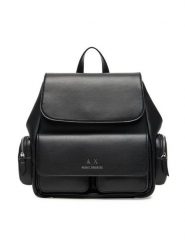 Armani Exchange Plecak XW001923 AF12589 UC001 Czarny. Czarne plecaki Armani Exchange, bez wzorów, ze skóry, bez dodatków. Za 759.99 zł.