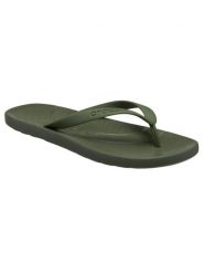 Kapcie Crocs Klapki Crocs Dorosłych. Zielone kapcie Crocs, bez wzorów, z materiału. Za 119.99 zł.